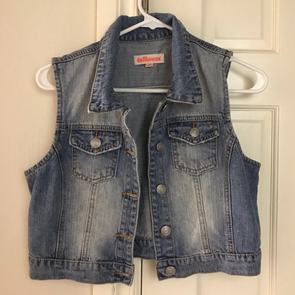 Denim Jacket Vest